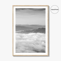El Salvador Black and White Fine Art Photo Print, Central America Wall Decor Poster