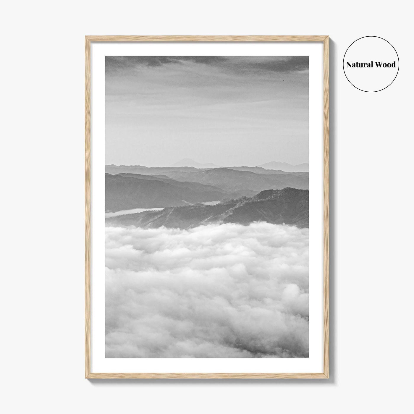 El Salvador Black and White Fine Art Photo Print, Central America Wall Decor Poster