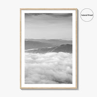 El Salvador Black and White Fine Art Photo Print, Central America Wall Decor Poster
