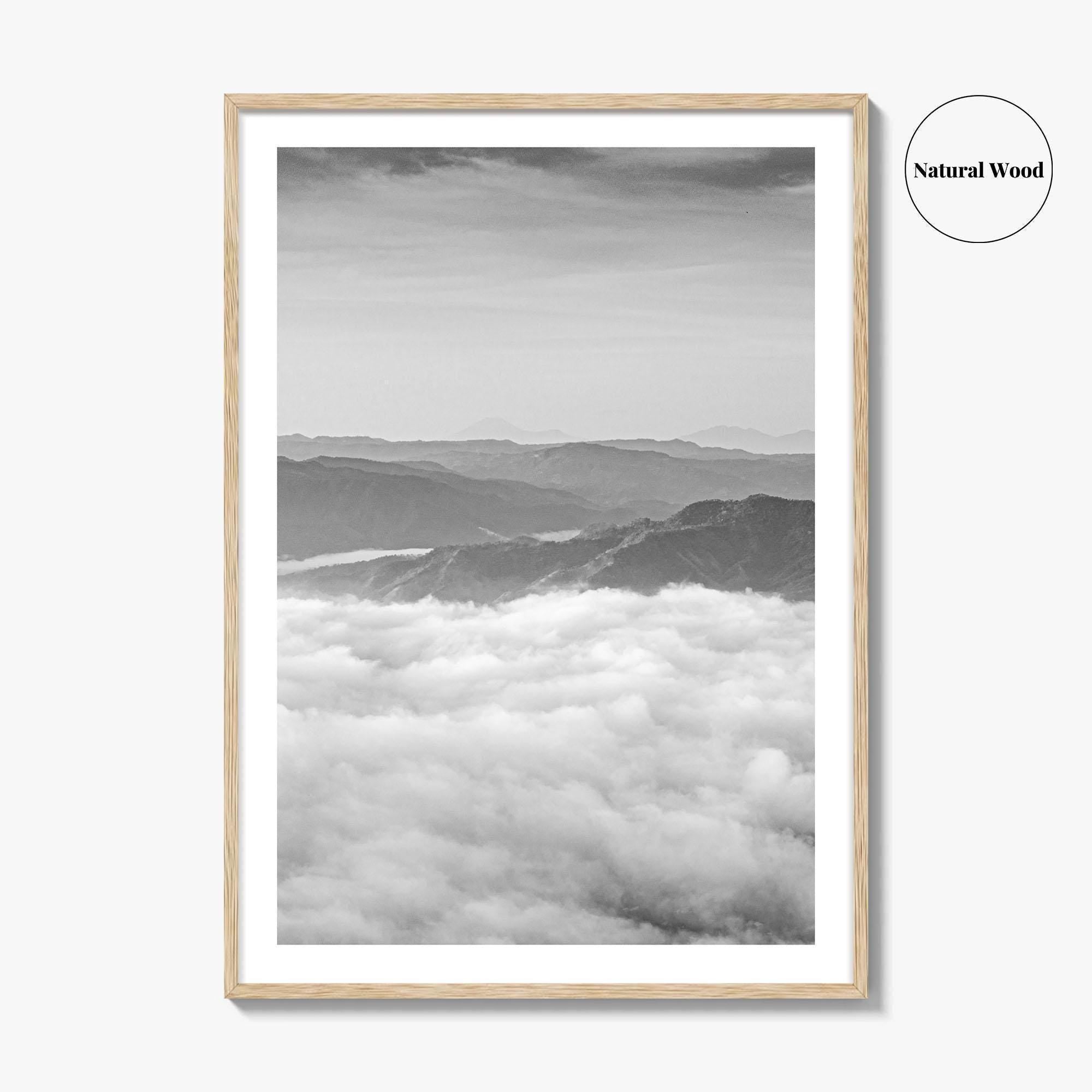 El Salvador Black and White Fine Art Photo Print, Central America Wall Decor Poster