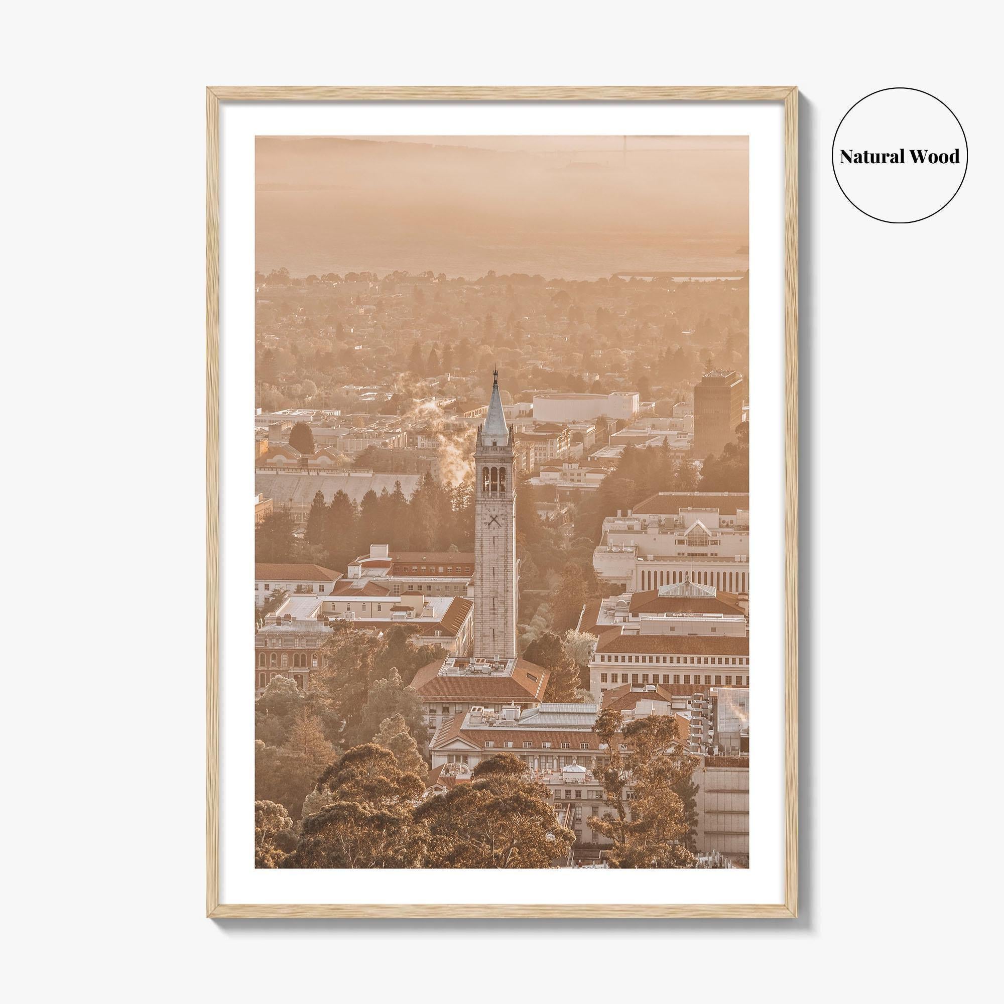 Berkeley Fine Art Photo Print, UC Berkeley Landscape, California Wall Decor Poster
