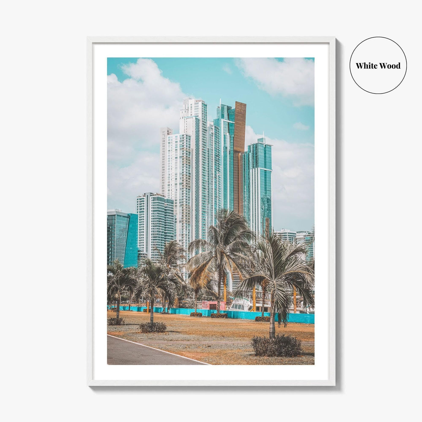 Panama City Panama Skyline Fine Art Photo Print, Wall Decor, Ciudad de Panamá