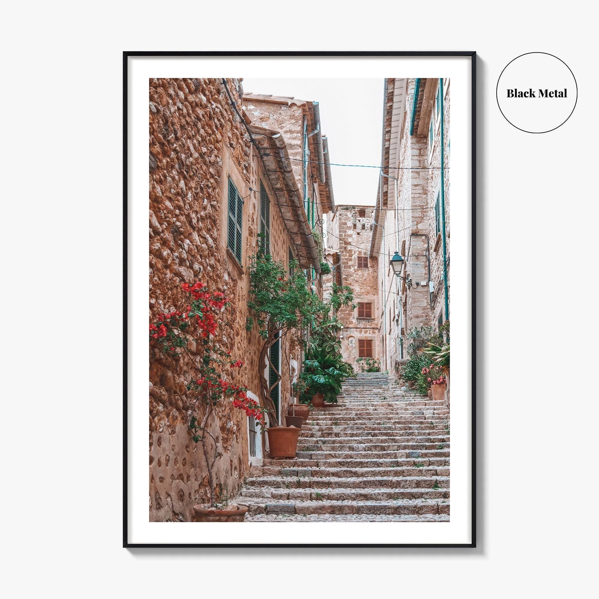 Deia Fine Art Photo Print, Mallorca, Majorca, Spain, Village Street, Wall Decor Poster