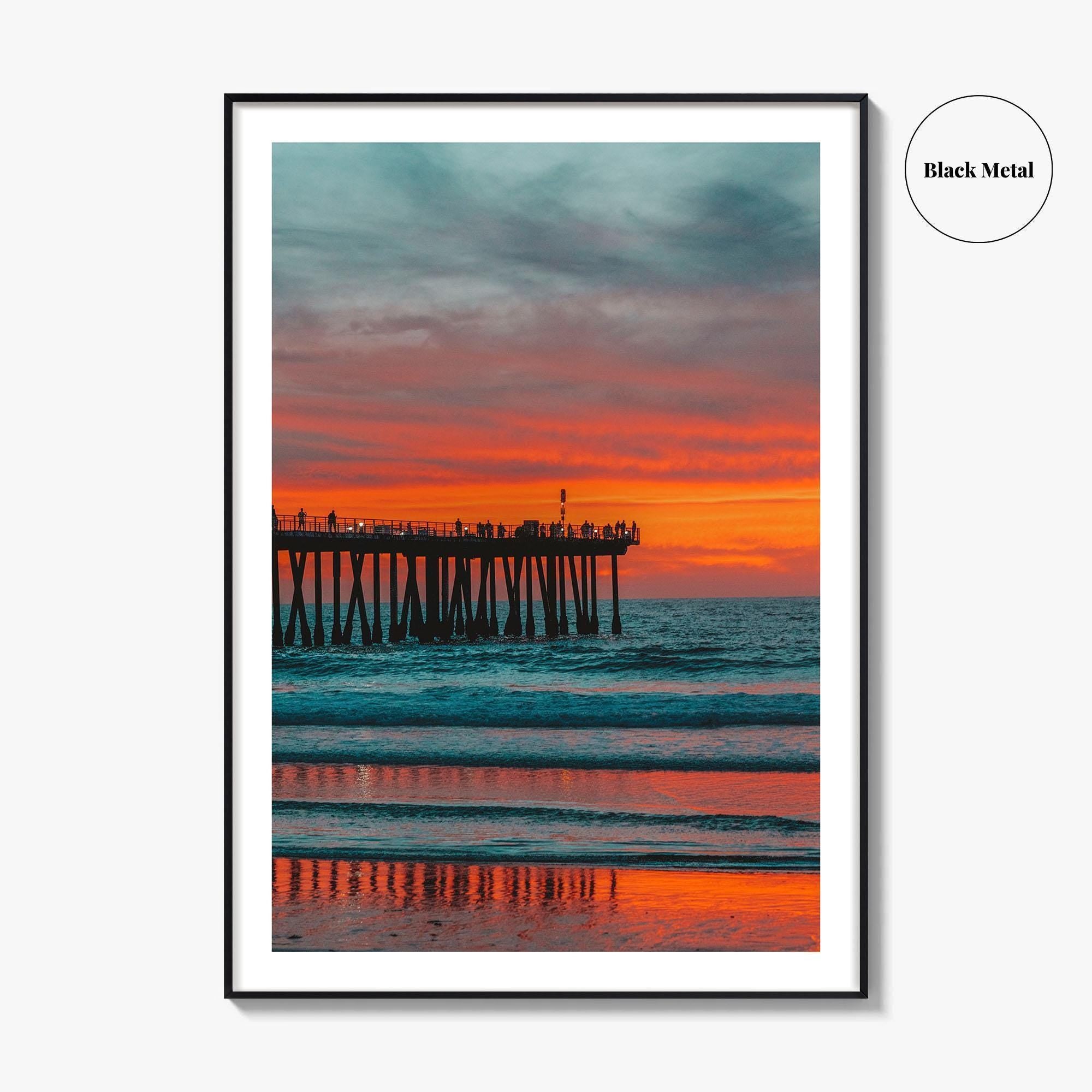 Hermosa Beach Fine Art Photo Print, Los Angeles, California, USA, Wall Decor Poster
