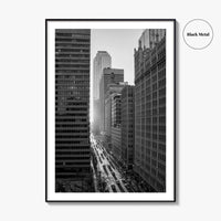 Dallas Skyline Black and White Fine Art Photo Print, Downtown Texas USA Poster