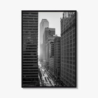 Dallas Skyline Black and White Fine Art Photo Print, Downtown Texas USA Poster