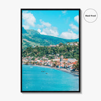 Martinique Fine Art Photo Print, Saint-Pierre, Mount Pelée Volcano, Caribbean Wall Decor
