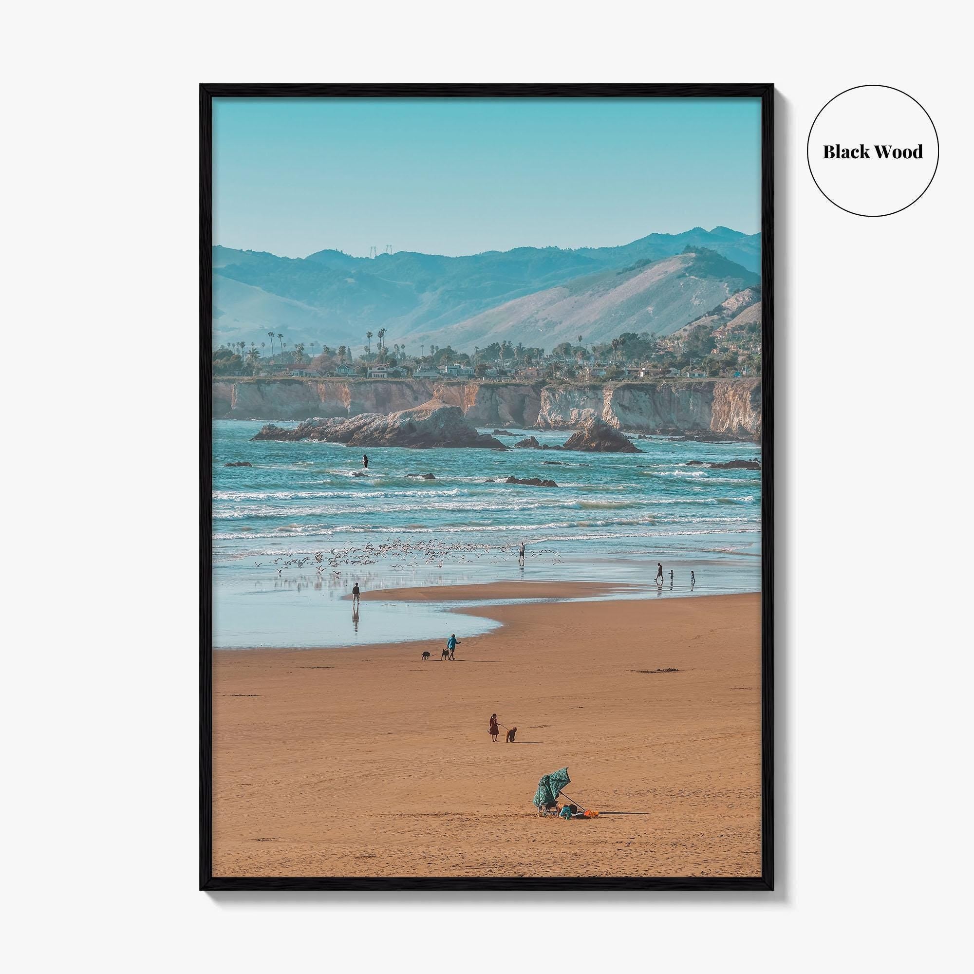 Pismo Beach Fine Art Photo Print, San Luis Obispo, California, USA Poster