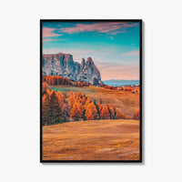 Alpe Di Siusi Fine Art Photo Print, Dolomites, Ortisei, South Tyrol Italy Poster