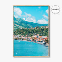 Martinique Fine Art Photo Print, Saint-Pierre, Mount Pelée Volcano, Caribbean Wall Decor