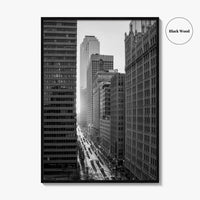 Dallas Skyline Black and White Fine Art Photo Print, Downtown Texas USA Poster