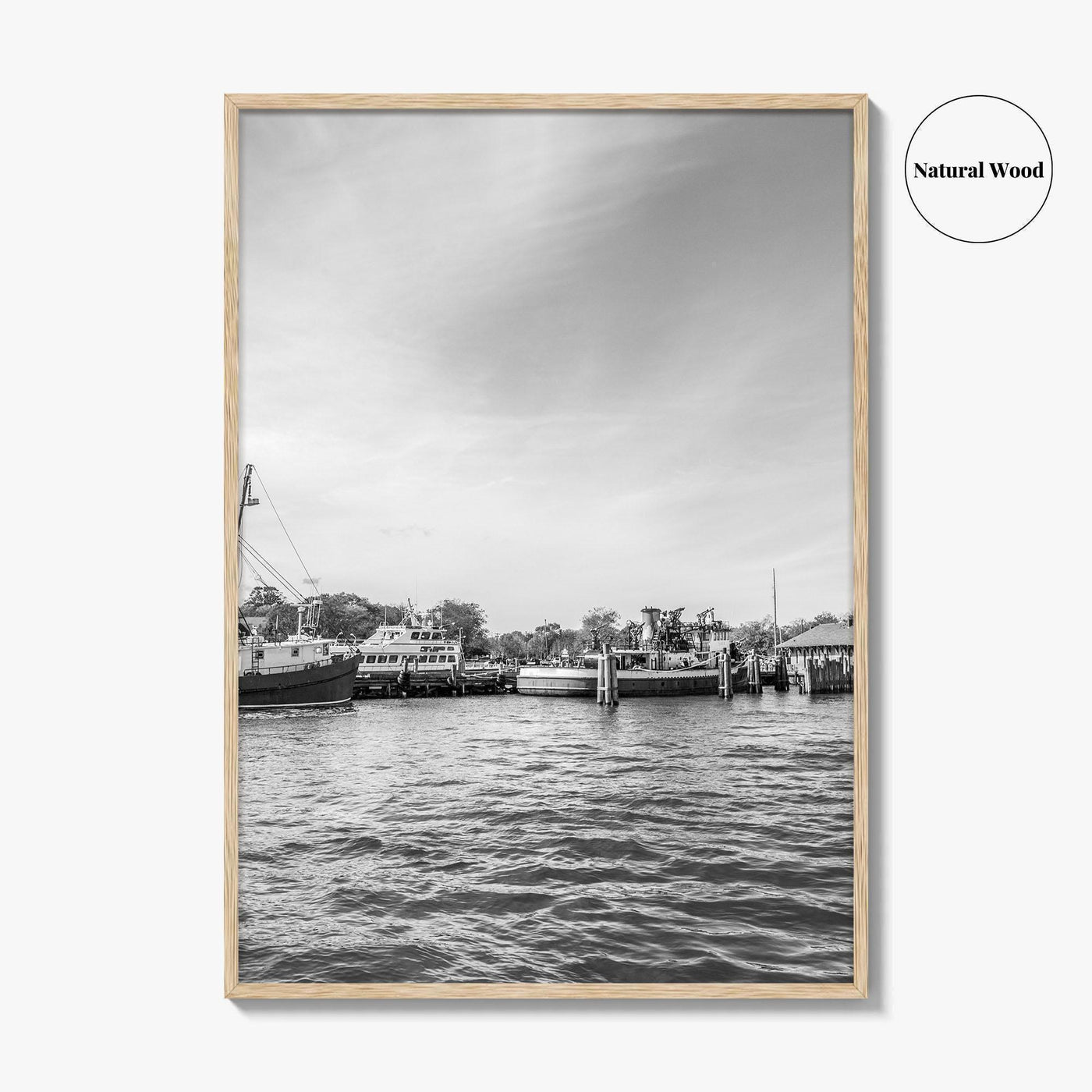 Greenport Black and White Fine Art Photo Print, Long Island New York NY Poster