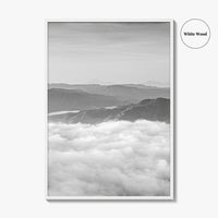 El Salvador Black and White Fine Art Photo Print, Central America Wall Decor Poster