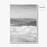 El Salvador Black and White Fine Art Photo Print, Central America Wall Decor Poster