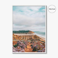 Torrey Pines Fine Art Photo Print, Del Mar, San Diego, California, Pacific Ocean Poster