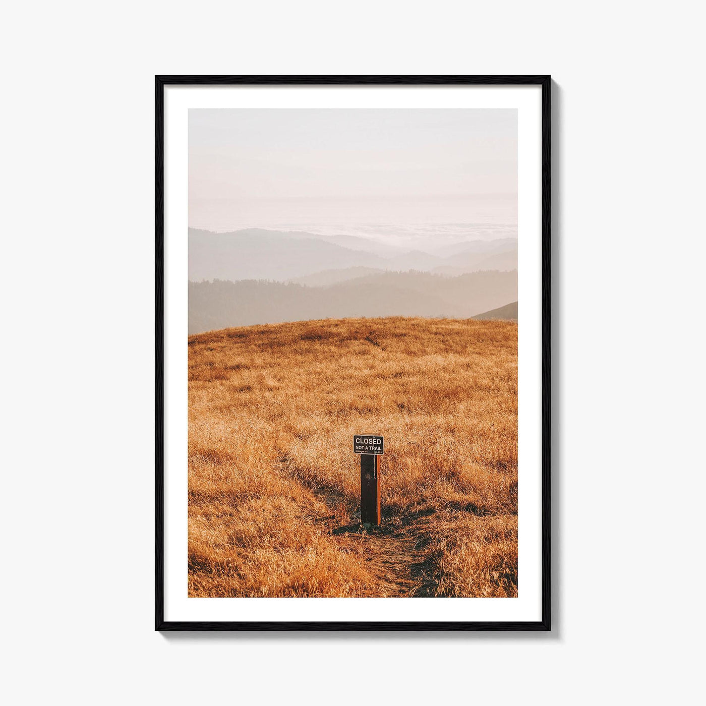 Borel Hill Fine Art Photo Print, Santa Cruz Mountains California USA, Mountain View, Poster