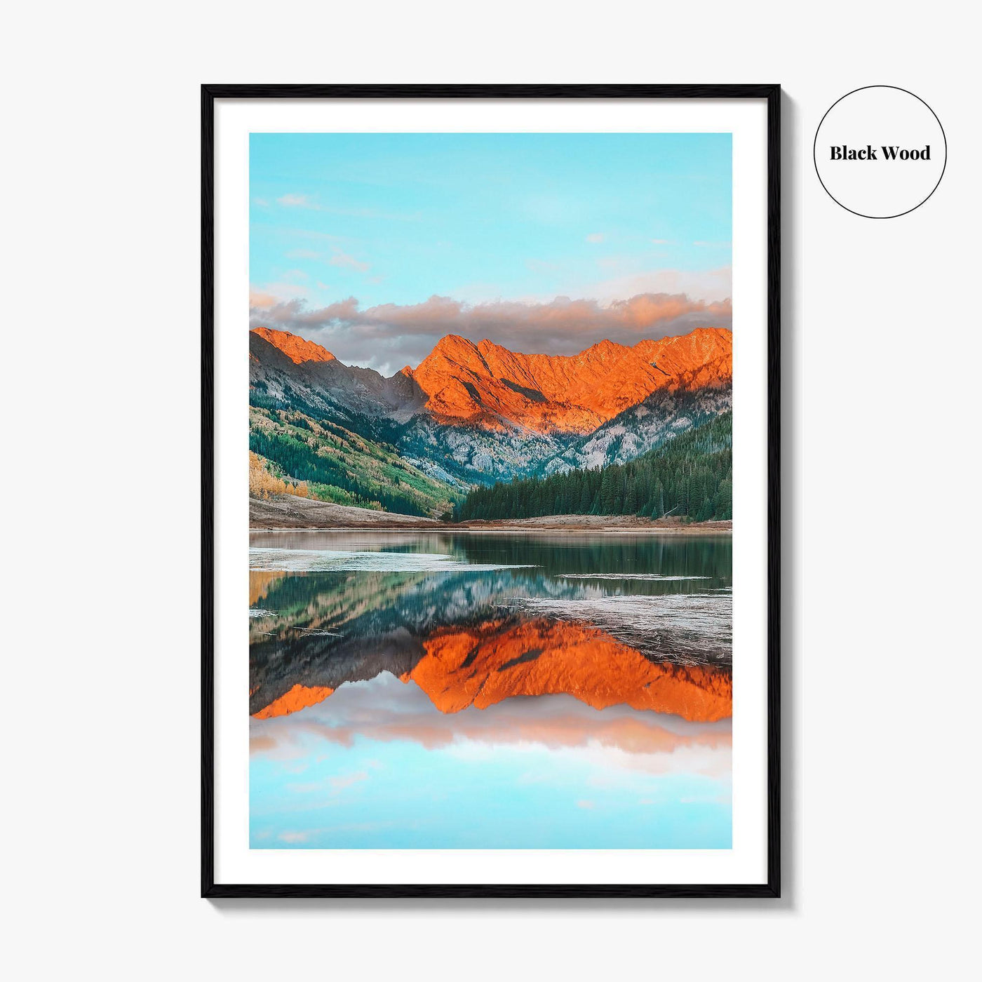 Vail Fine Art Photo Print, Piney Lake, Colorado, Rocky Mountains, USA Poster, Wall Decor
