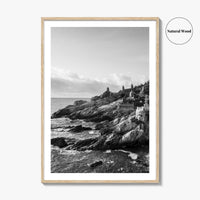 Haedong Yonggungsa Temple Black and White Fine Art Photo Print, Busan South Korea Poster
