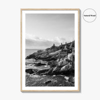 Haedong Yonggungsa Temple Black and White Fine Art Photo Print, Busan South Korea Poster