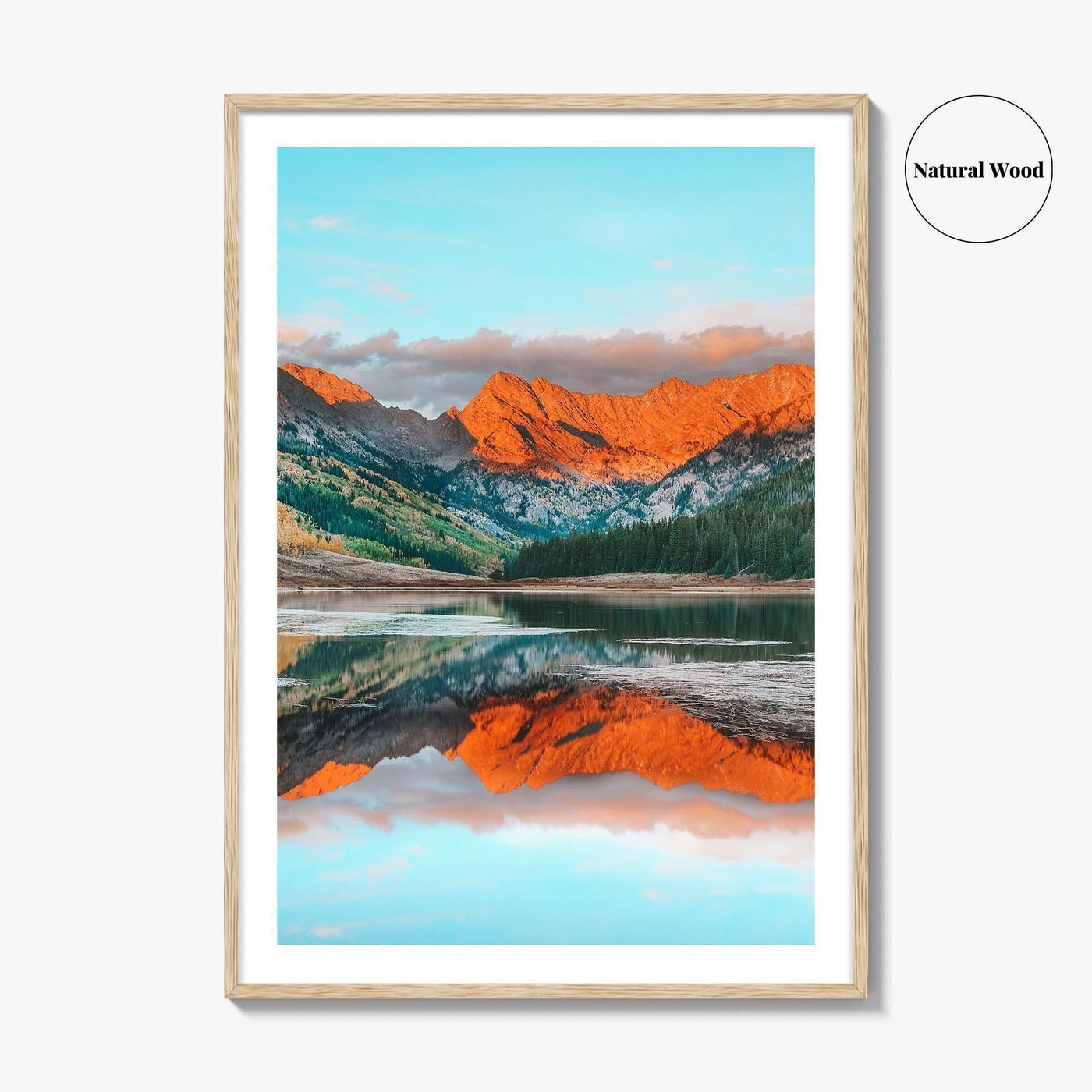Vail Fine Art Photo Print, Piney Lake, Colorado, Rocky Mountains, USA Poster, Wall Decor