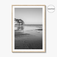 Avila Beach Black and White Fine Art Photo Print, San Luis Obispo California Poster