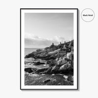 Haedong Yonggungsa Temple Black and White Fine Art Photo Print, Busan South Korea Poster