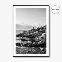 Haedong Yonggungsa Temple Black and White Fine Art Photo Print, Busan South Korea Poster
