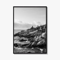 Haedong Yonggungsa Temple Black and White Fine Art Photo Print, Busan South Korea Poster