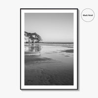 Avila Beach Black and White Fine Art Photo Print, San Luis Obispo California Poster
