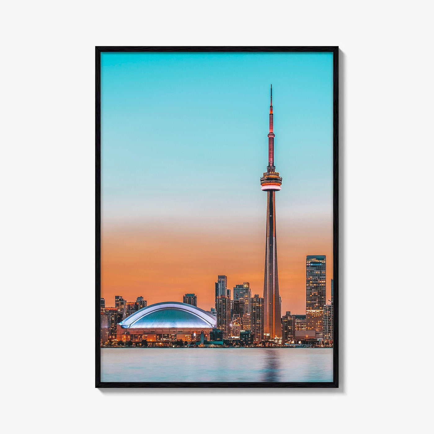 Toronto Skyline Fine Art Photo Print, Lake Ontario, Canada, Wall Decor Poster