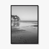 Avila Beach Black and White Fine Art Photo Print, San Luis Obispo California Poster