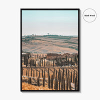 Tuscany Fine Art Photo Print, Agriturismo Baccoleno, Val d'Orcia, Siena, Italy, Wall Decor Poster