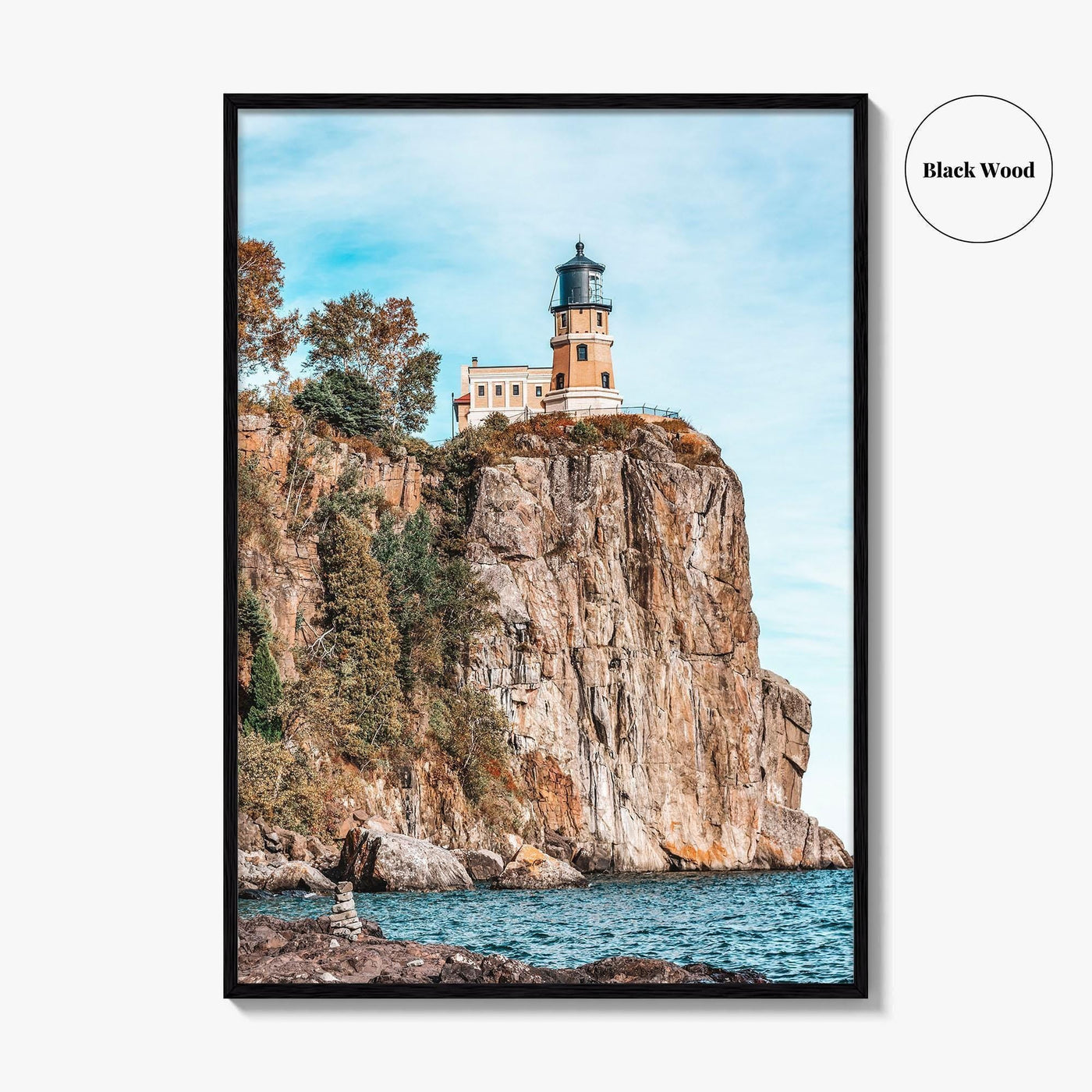 Split Rock Lighthouse Fine Art Photo Print, Lake Superior, North Shore Minnesota Poster