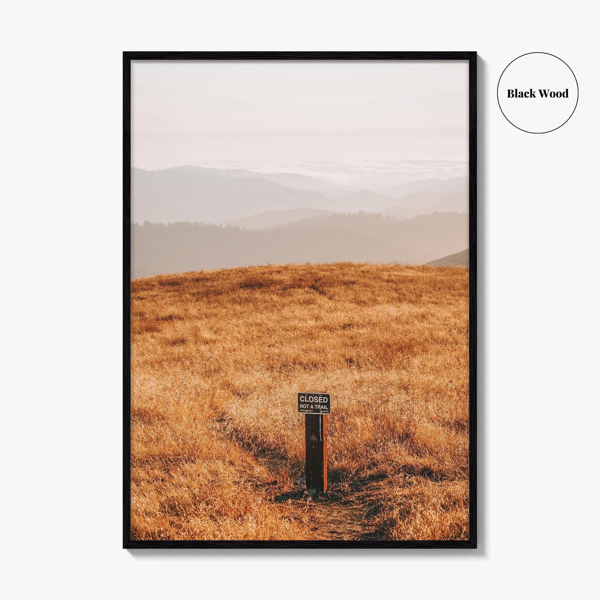Borel Hill Fine Art Photo Print, Santa Cruz Mountains California USA, Mountain View, Poster