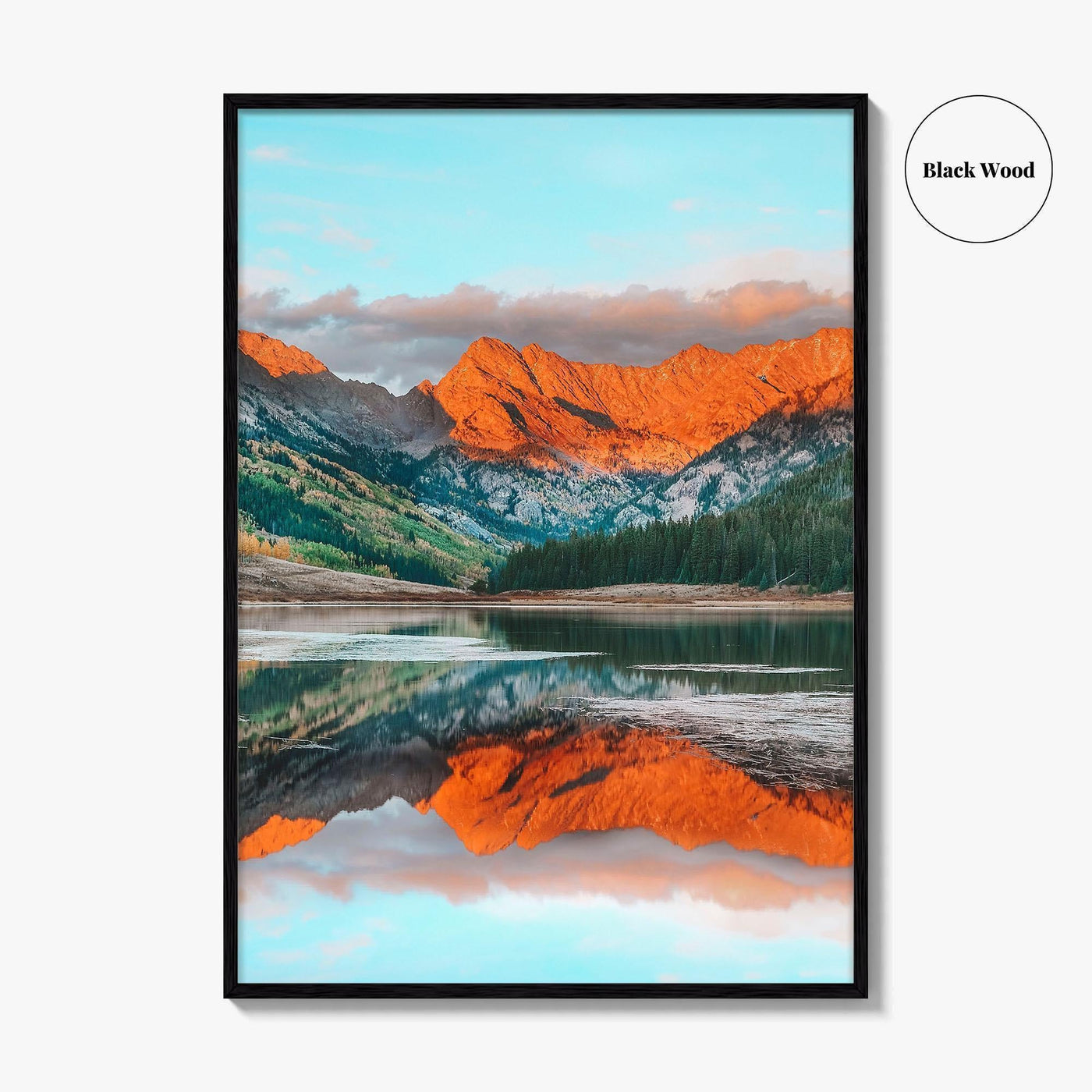 Vail Fine Art Photo Print, Piney Lake, Colorado, Rocky Mountains, USA Poster, Wall Decor
