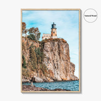 Split Rock Lighthouse Fine Art Photo Print, Lake Superior, North Shore Minnesota Poster