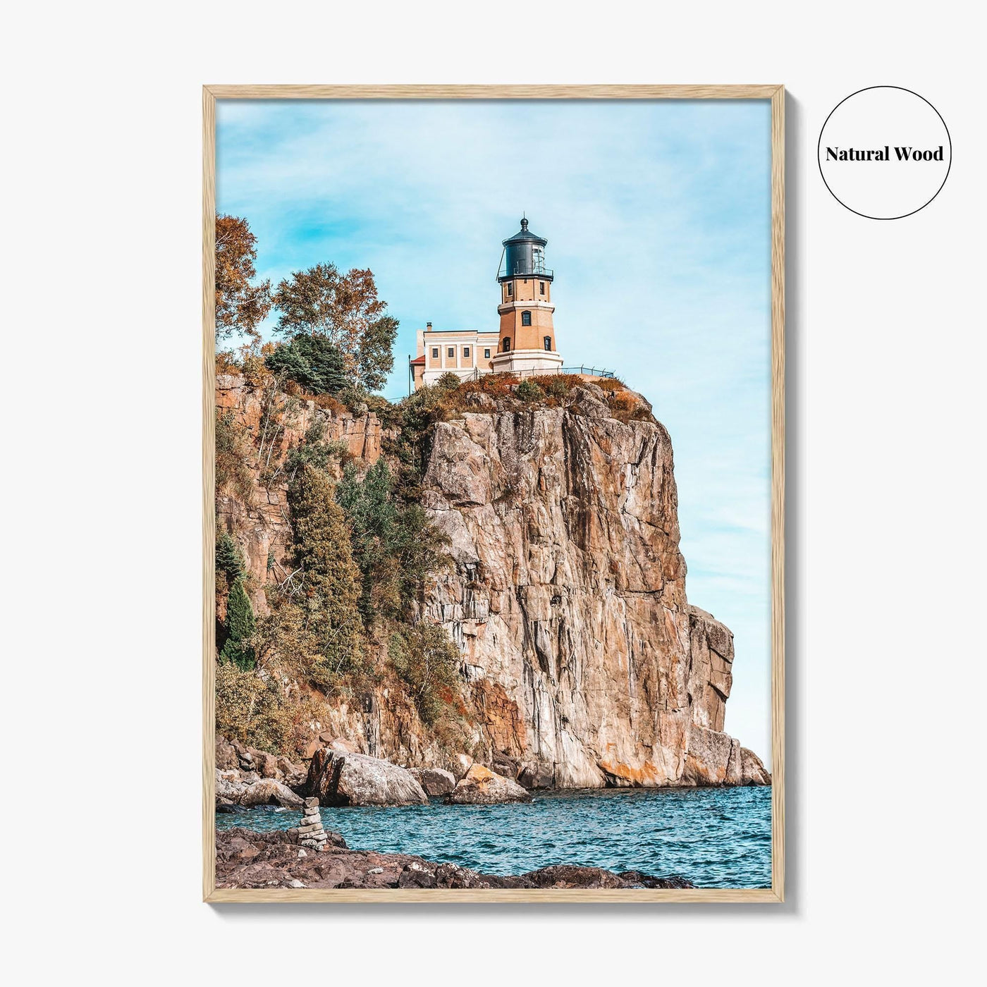 Split Rock Lighthouse Fine Art Photo Print, Lake Superior, North Shore Minnesota Poster