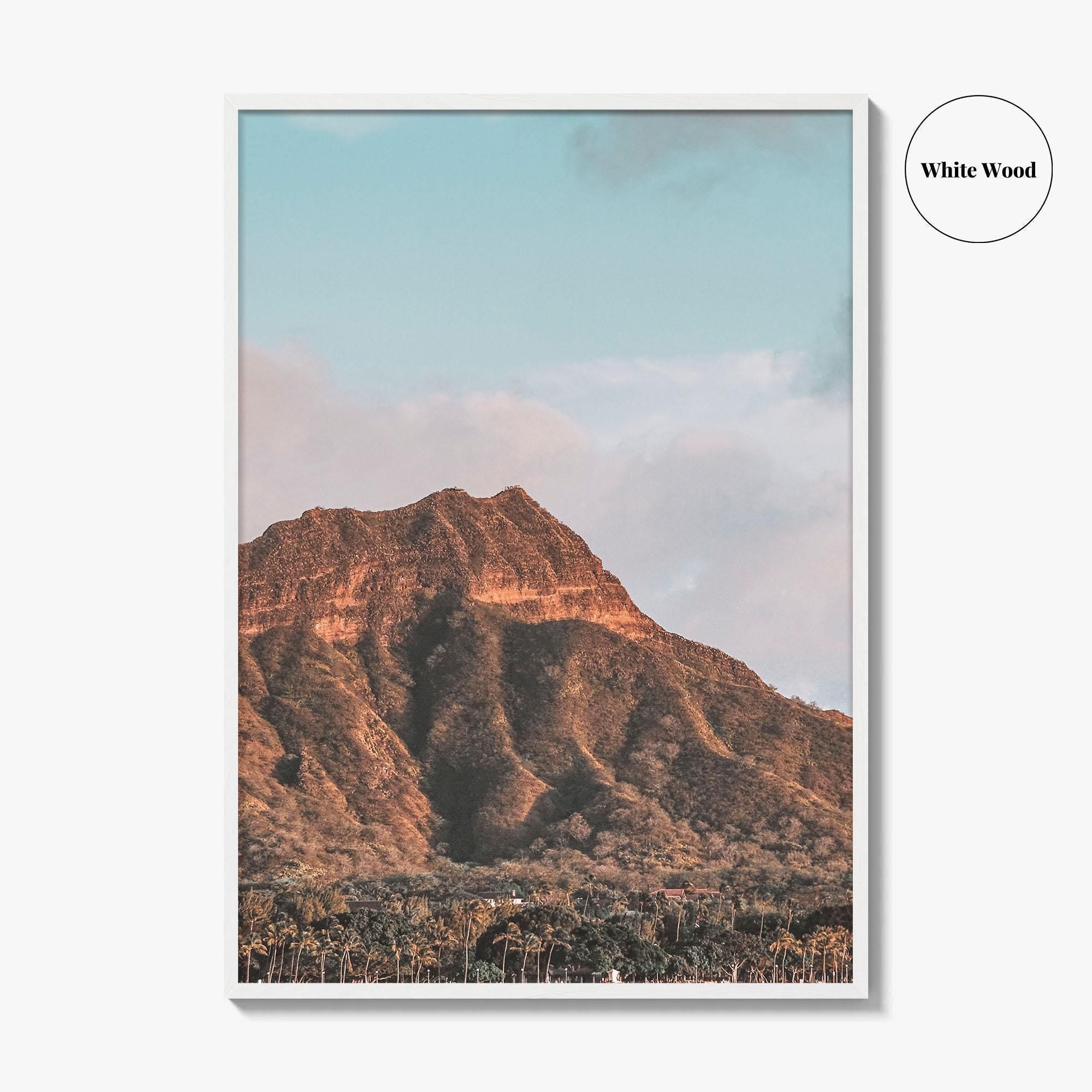 Waikiki Fine Art Photo Print, Diamond Head, Honolulu, Oahu, Hawaii Wall Art, Poster, USA