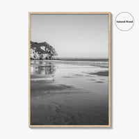 Avila Beach Black and White Fine Art Photo Print, San Luis Obispo California Poster