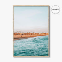 Seal Beach Fine Art Photo Print, Orange County California, Coastal Wall Decor Poster, USA