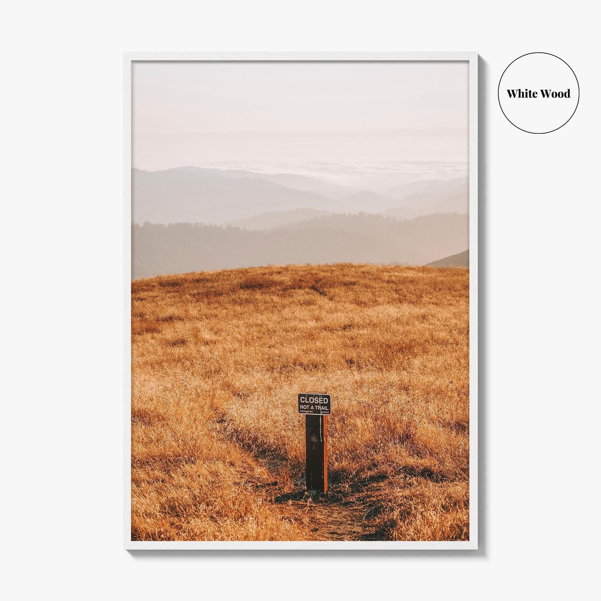 Borel Hill Fine Art Photo Print, Santa Cruz Mountains California USA, Mountain View, Poster