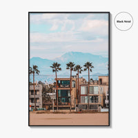Venice Beach Fine Art Photo Print, Los Angeles California Wall Poster, Boardwalk Palm Trees