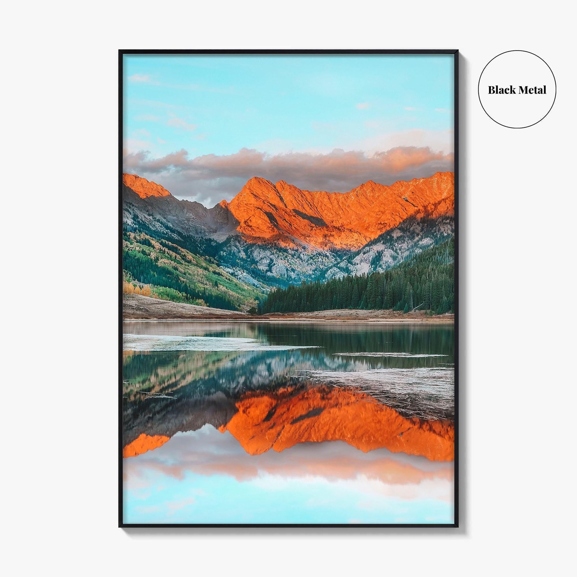 Vail Fine Art Photo Print, Piney Lake, Colorado, Rocky Mountains, USA Poster, Wall Decor