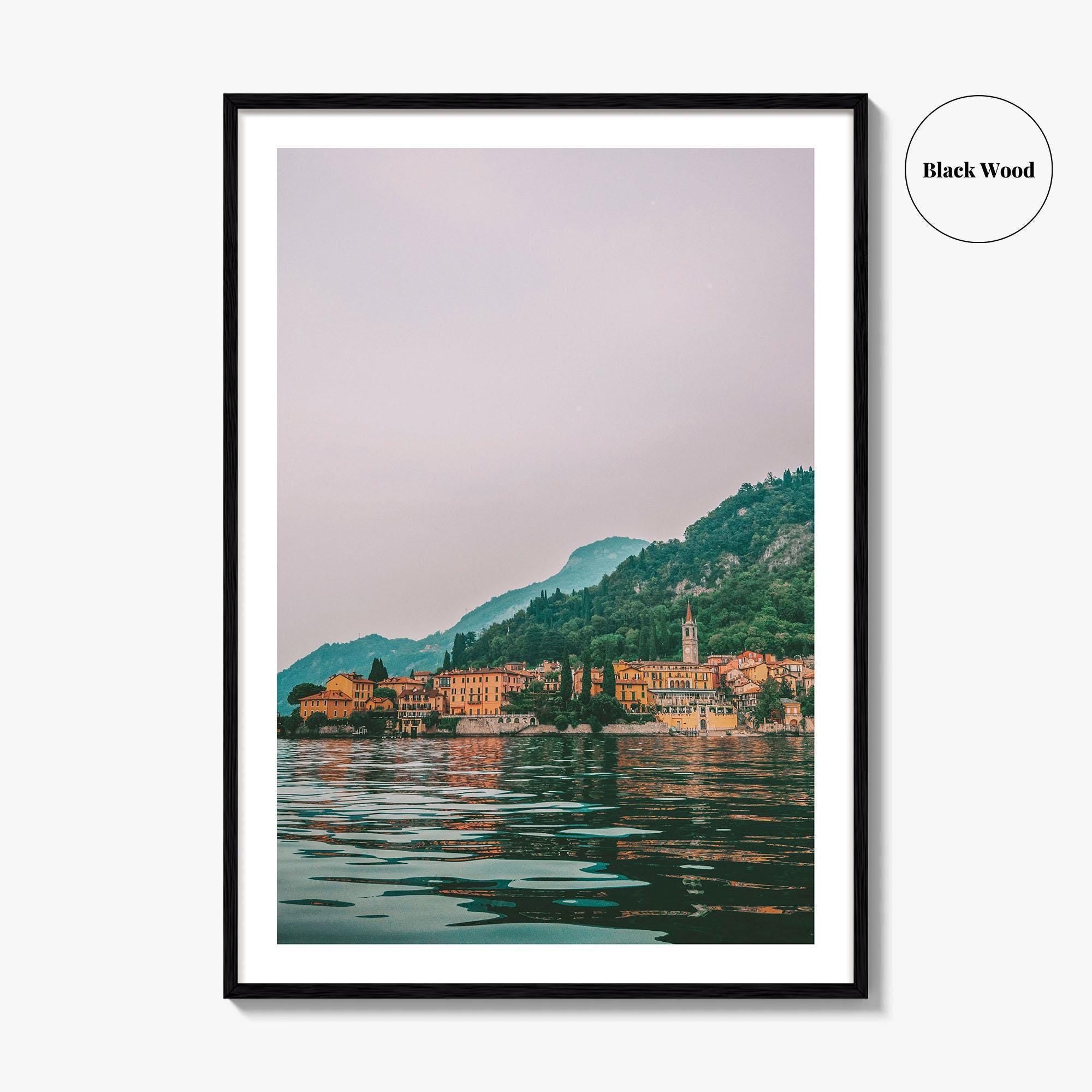Lake Como Fine Art Photo Print, Lago di Como, Lombardy Italy Wall Poster, Boat