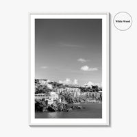 St Thomas Black and White Fine Art Photo Print, Harbor, USVI, Caribbean, Wall Decor