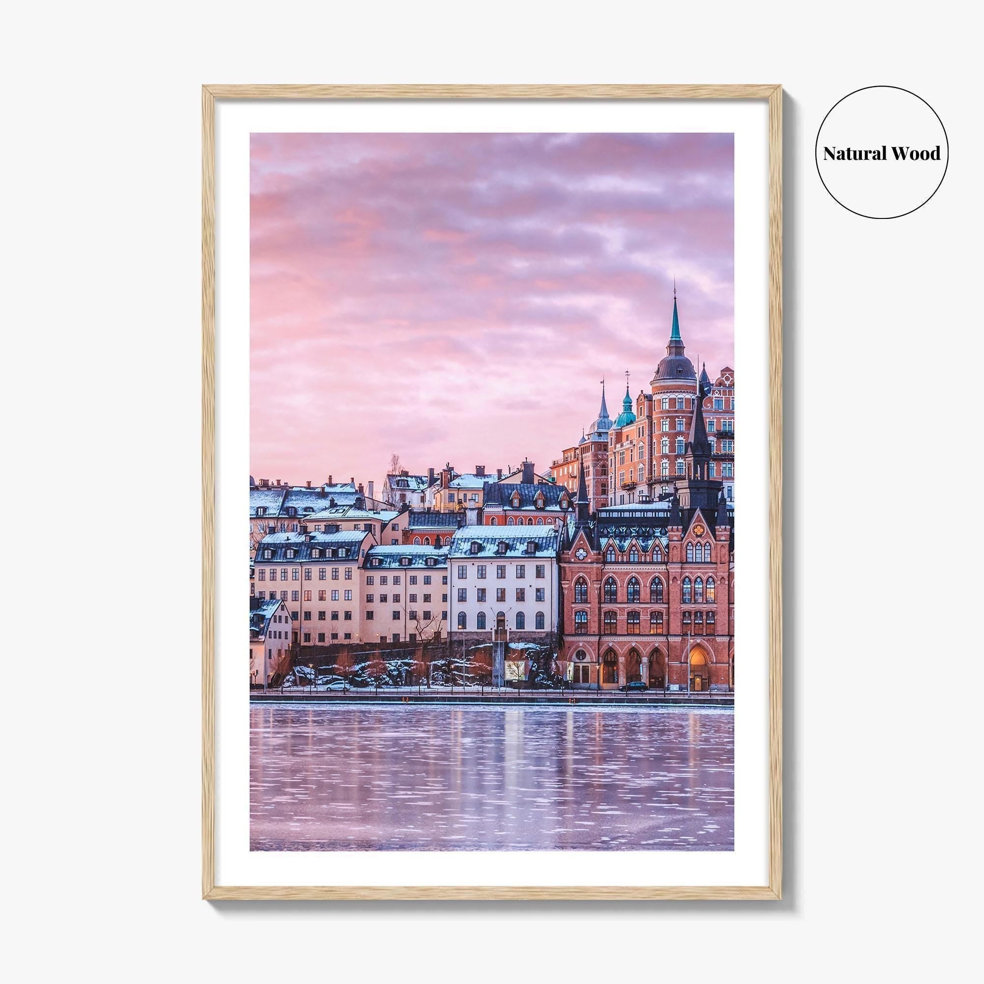 Stockholm Fine Art Photo Print, Södermalm, Mariaberget, Lake Mälaren