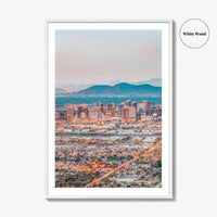Phoenix Fine Art Photo Print, Arizona USA, Downtown, Wall Poster
