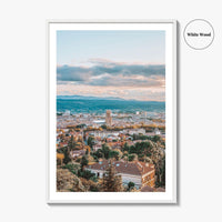 Aix-en-Provence Fine Art Photo Print, Panoramic, France Travel Wall Poster