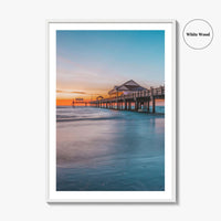 Clearwater Beach Fine Art Photo Print, Pier, Florida, USA, Wall Decor, Poster