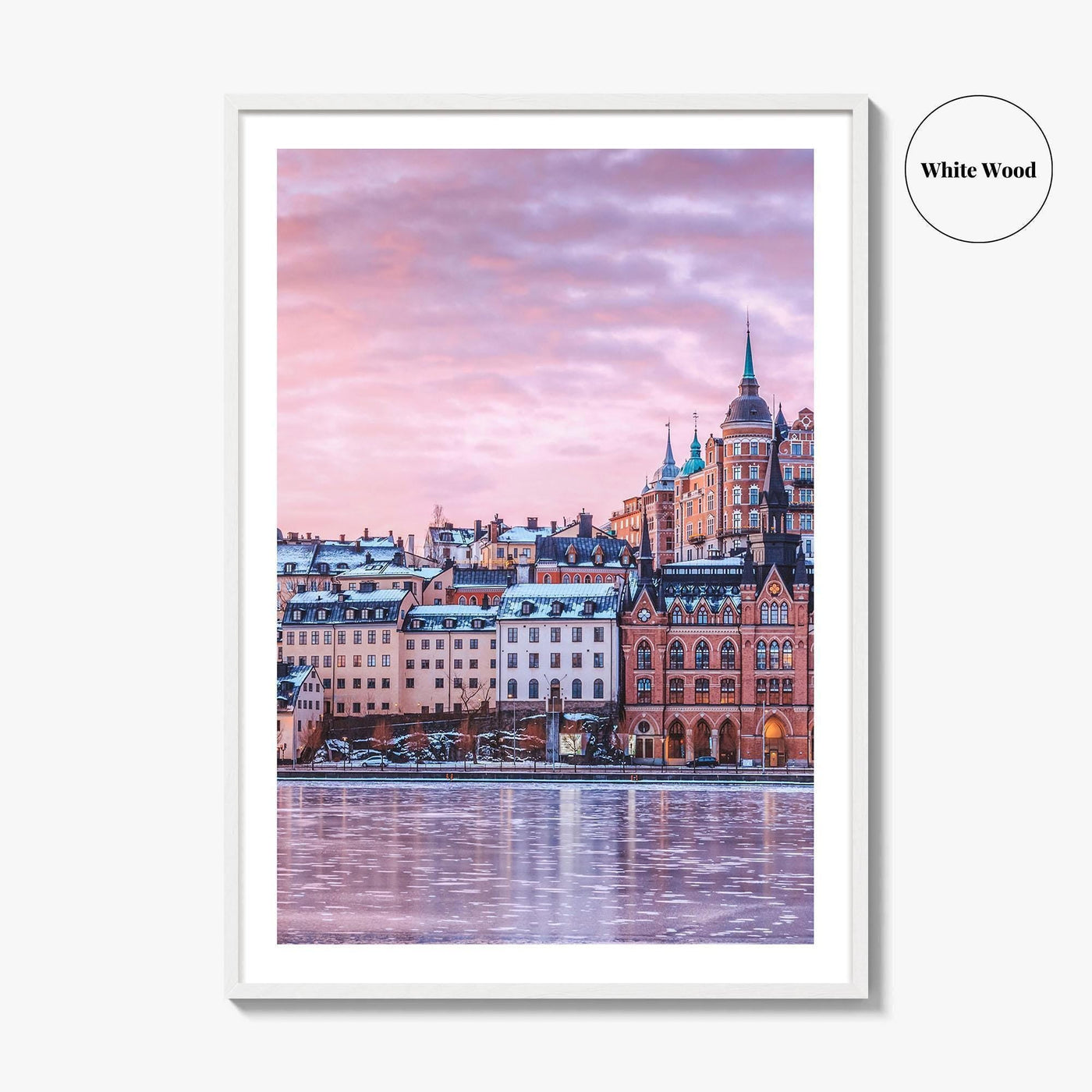 Stockholm Fine Art Photo Print, Södermalm, Mariaberget, Lake Mälaren